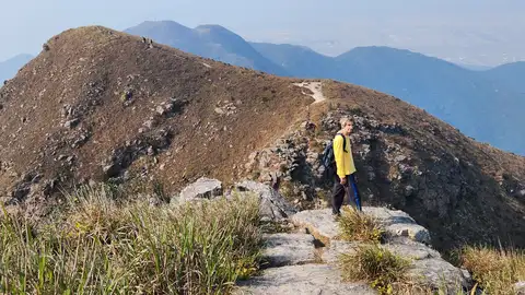 hiking for fun and health